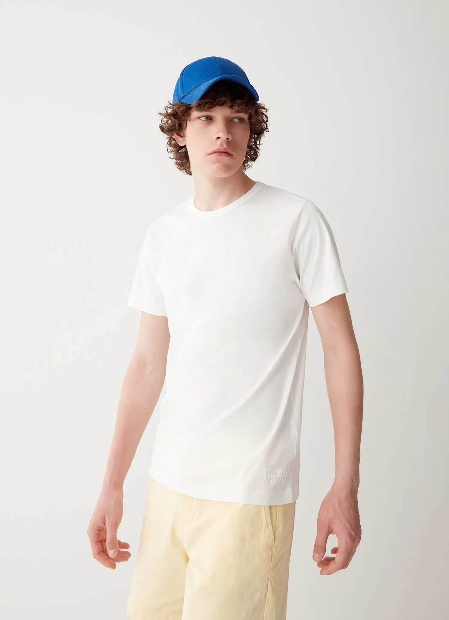Camiseta de algodón con estampado 3D