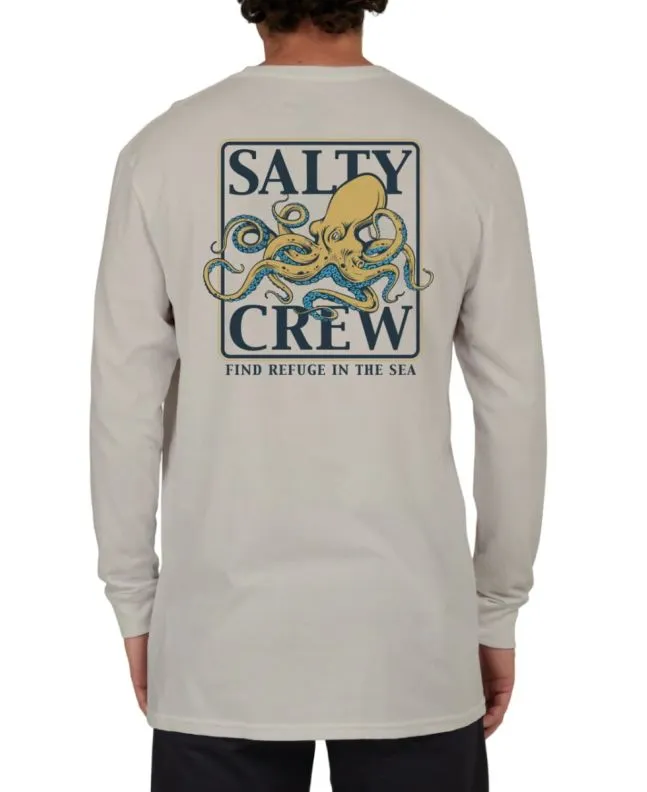Camiseta de manga larga Salty Crew Ink Slinger Standard Bone