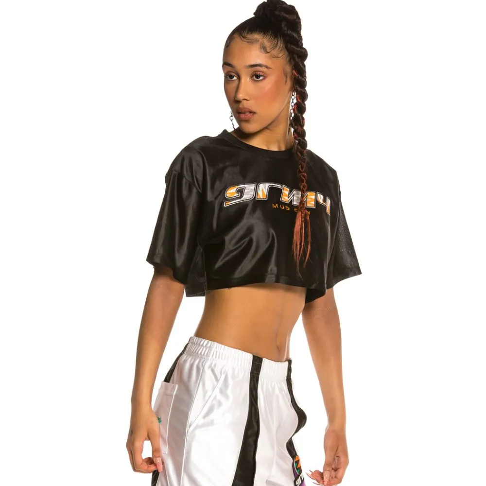 Camiseta Grimey Chica Acknowledge Crop top SS20 Black