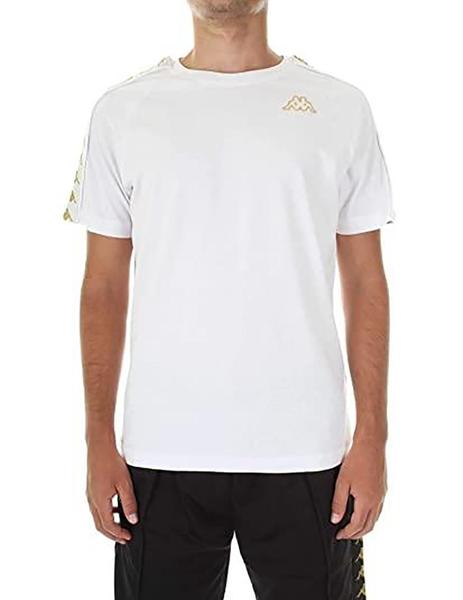 Camiseta Kappa Banda Coen Blanco
