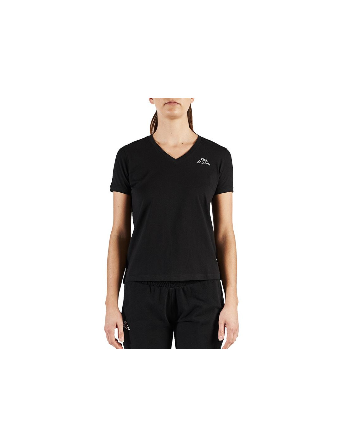 Camiseta Kappa Cabou Mujer BK