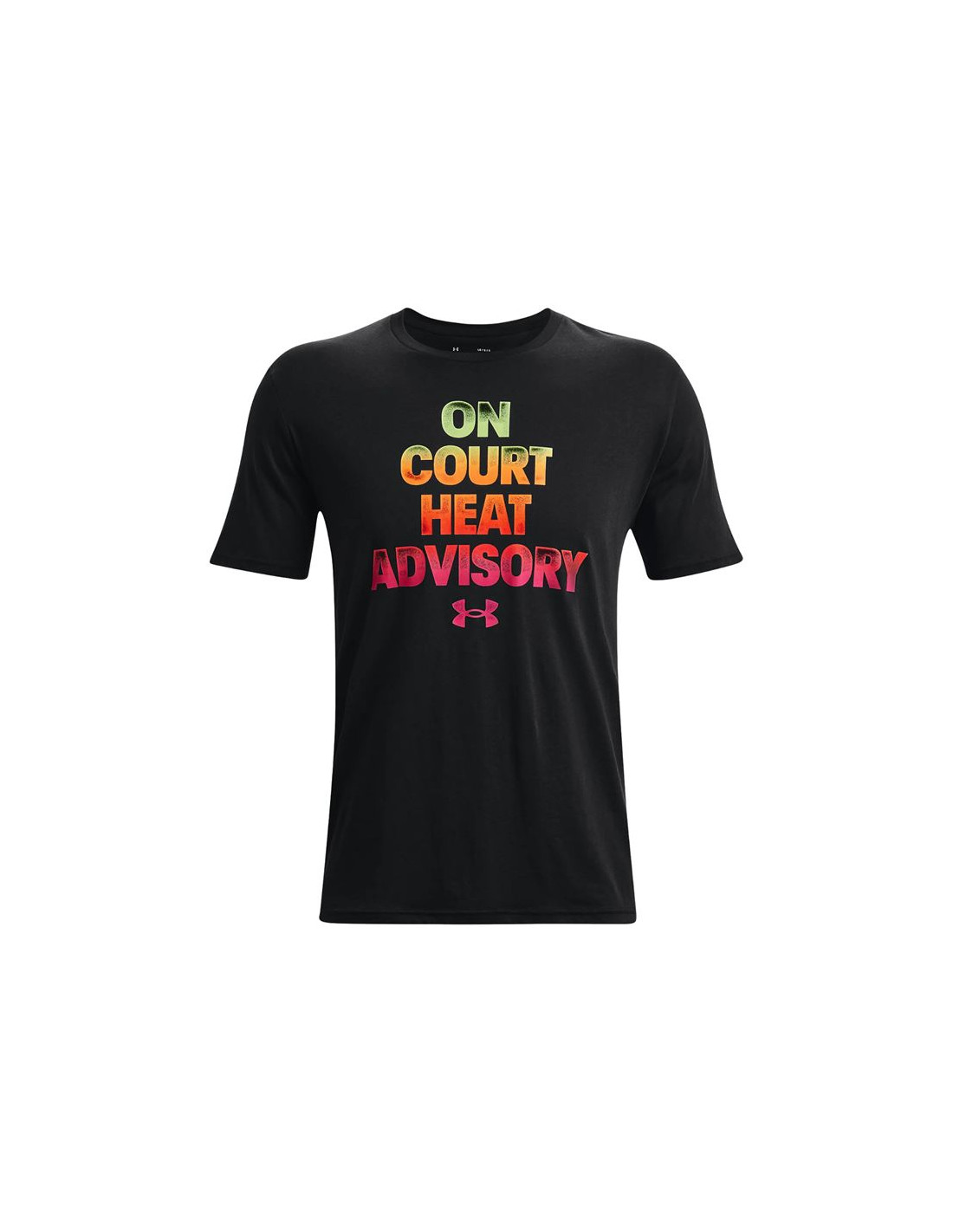 Camiseta manga corta Under Armour Basketball Heat Advisory Hombre Bk