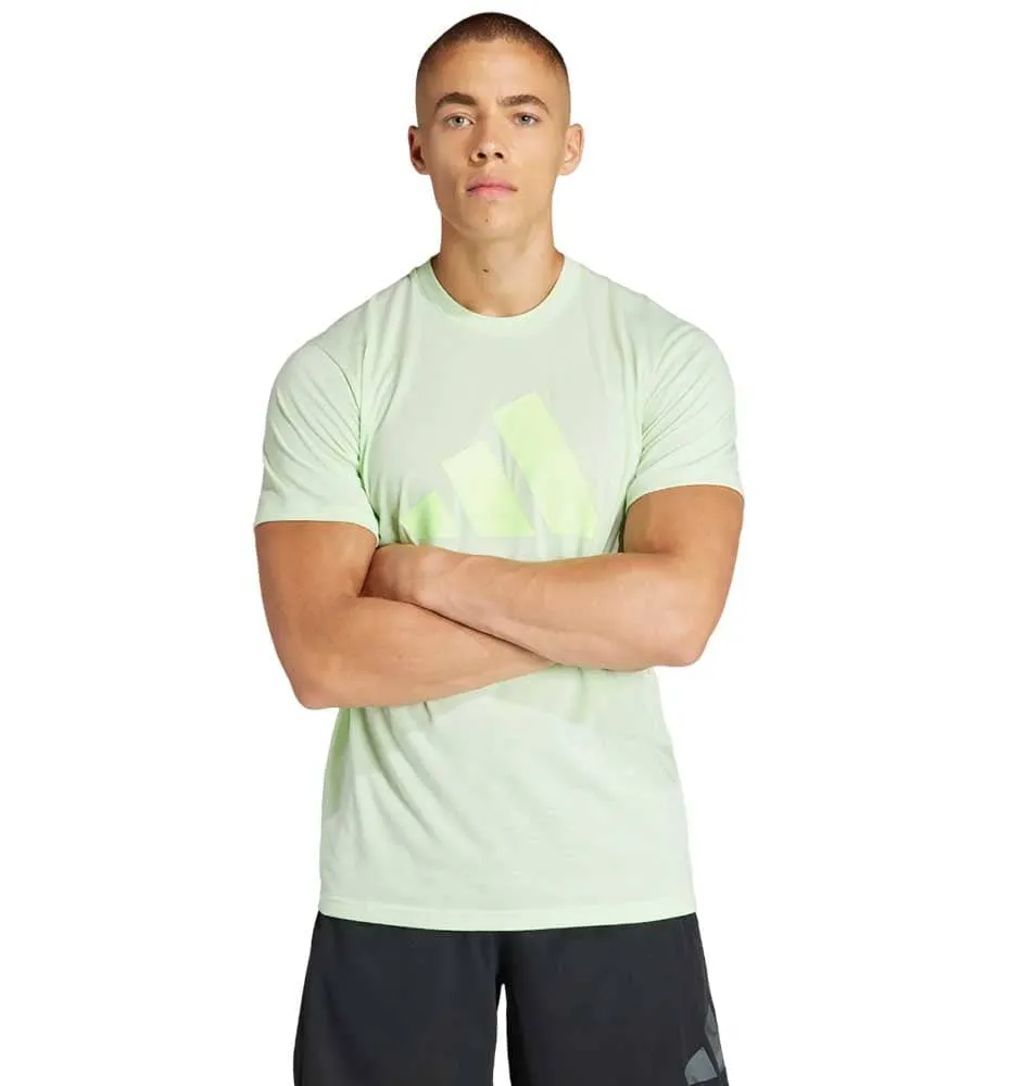 CAMISETA M/C FITNESS_HOMBRE_ADIDAS TRES FR LOGO T