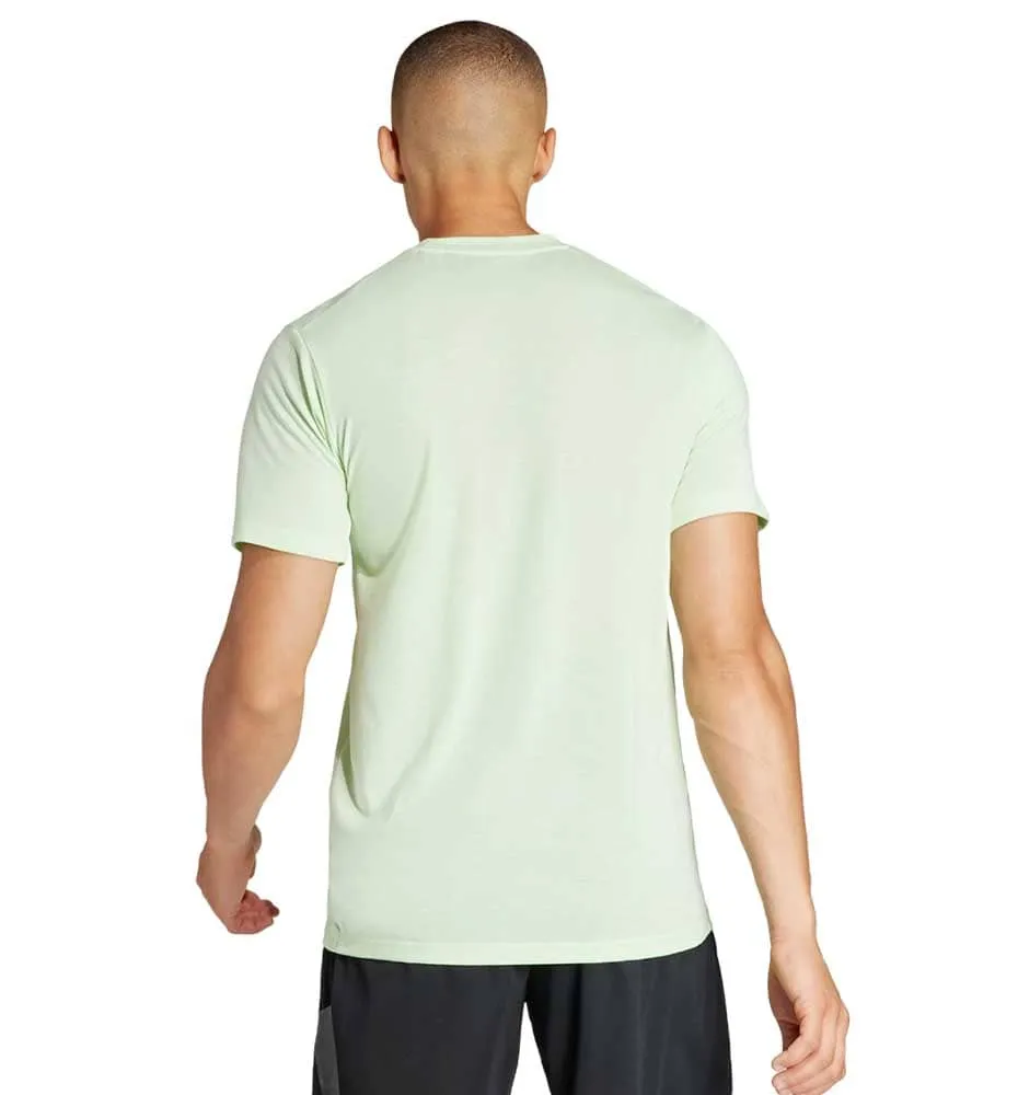CAMISETA M/C FITNESS_HOMBRE_ADIDAS TRES FR LOGO T