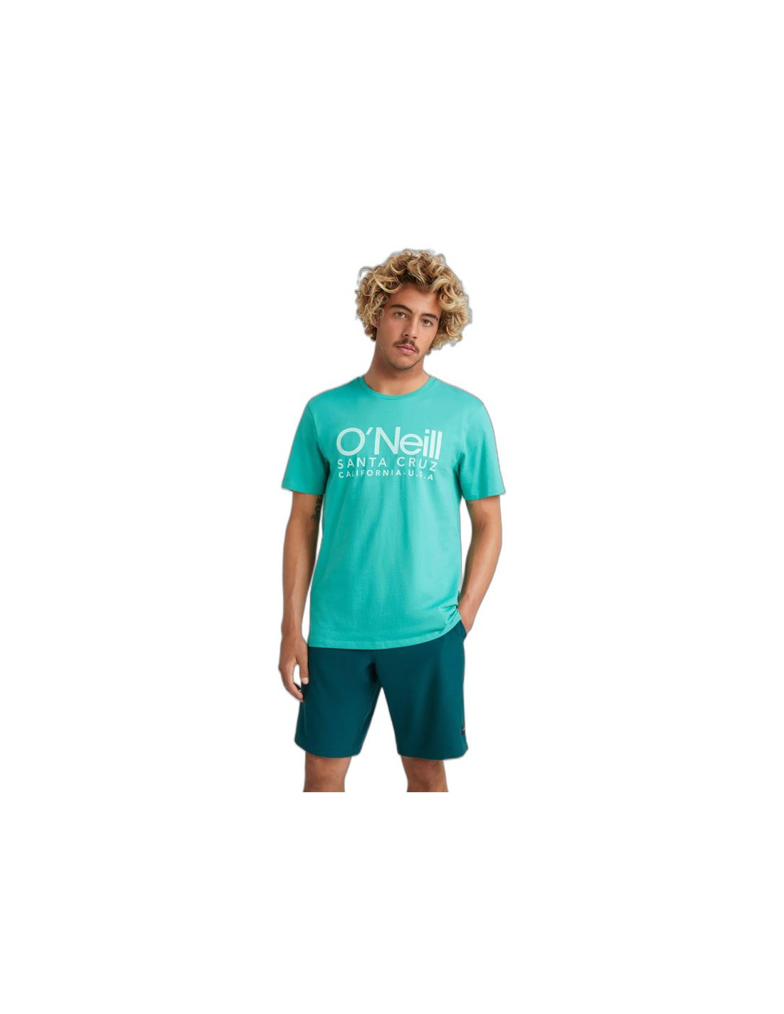 Camiseta O'Neill Cali Original Hombre Aqua