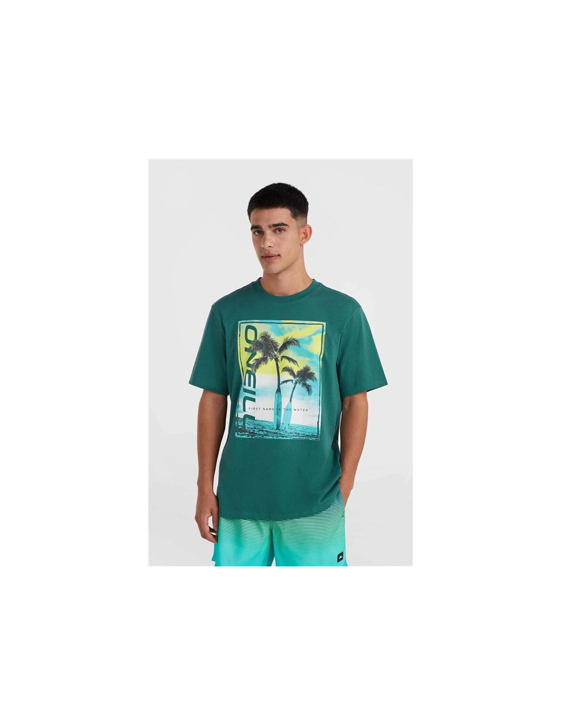Camiseta O'Neill Jack Neon Living Verde Hombre
