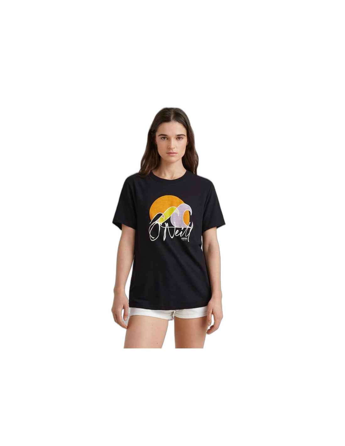 Camiseta O'Neill Luano Graphic Mujer Negro