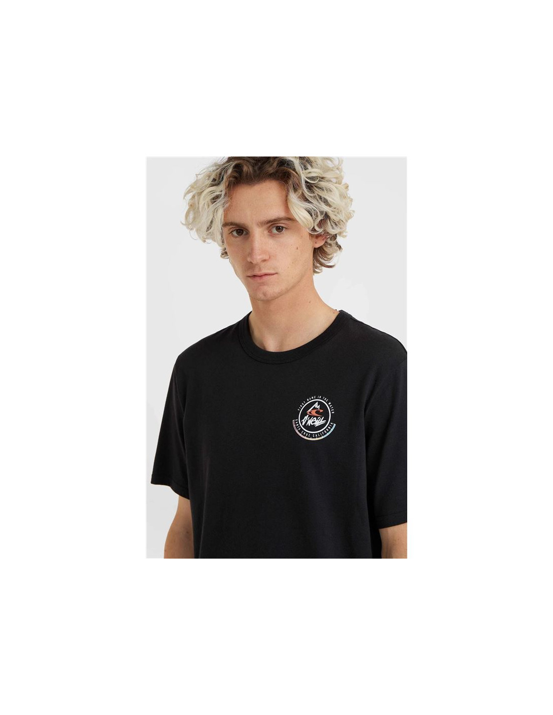 Camiseta O'neill Trvlr Back Print Negro Hombre