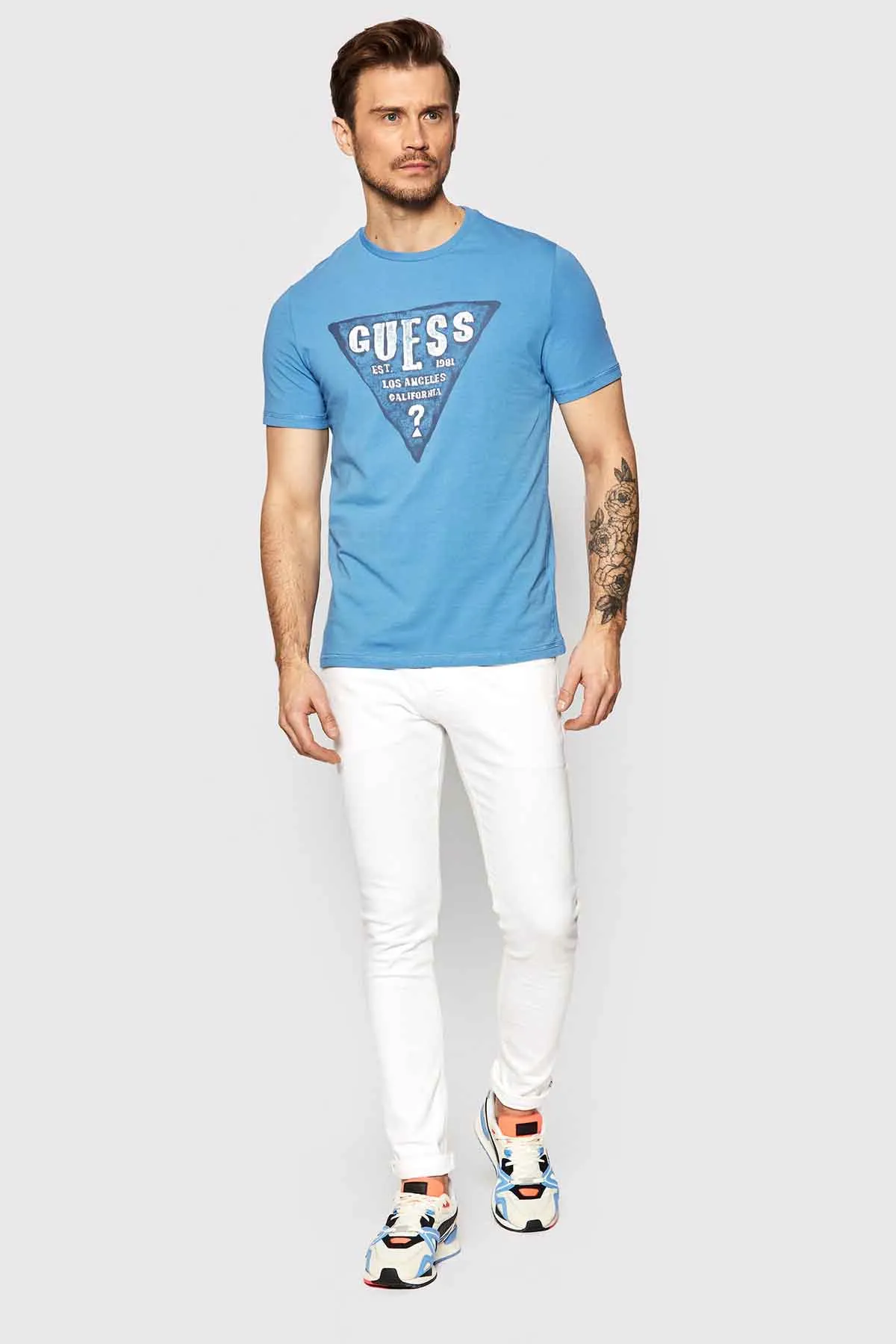 Camiseta para hombre de Guess Jeans – M2GI08J1311