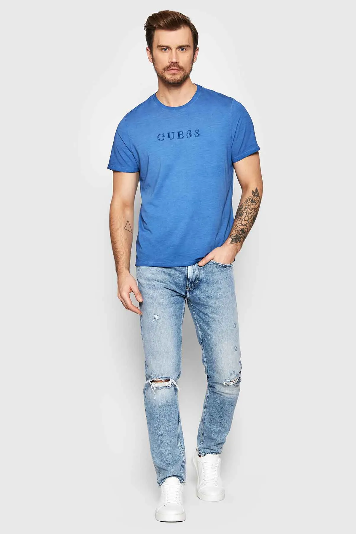 Camiseta para hombre de Guess Jeans – M2GP24K7HD0