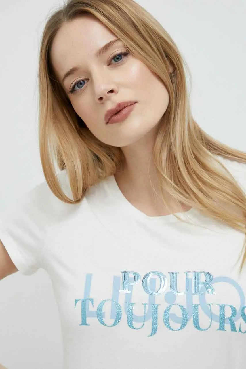 Camiseta para mujer de Liu·Jo – TA3088J5003