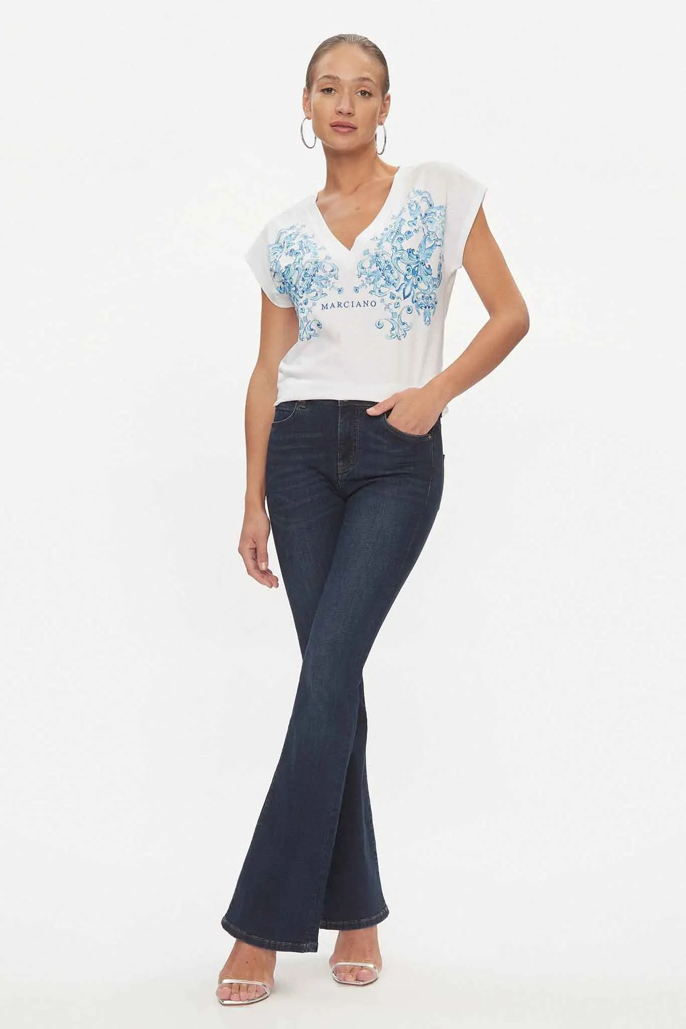 Camiseta para mujer de Marciano – 4GGP006138A