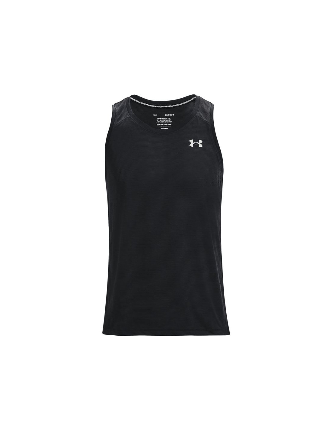 Camiseta sin Mangas Under Armour Streaker Hombre BK