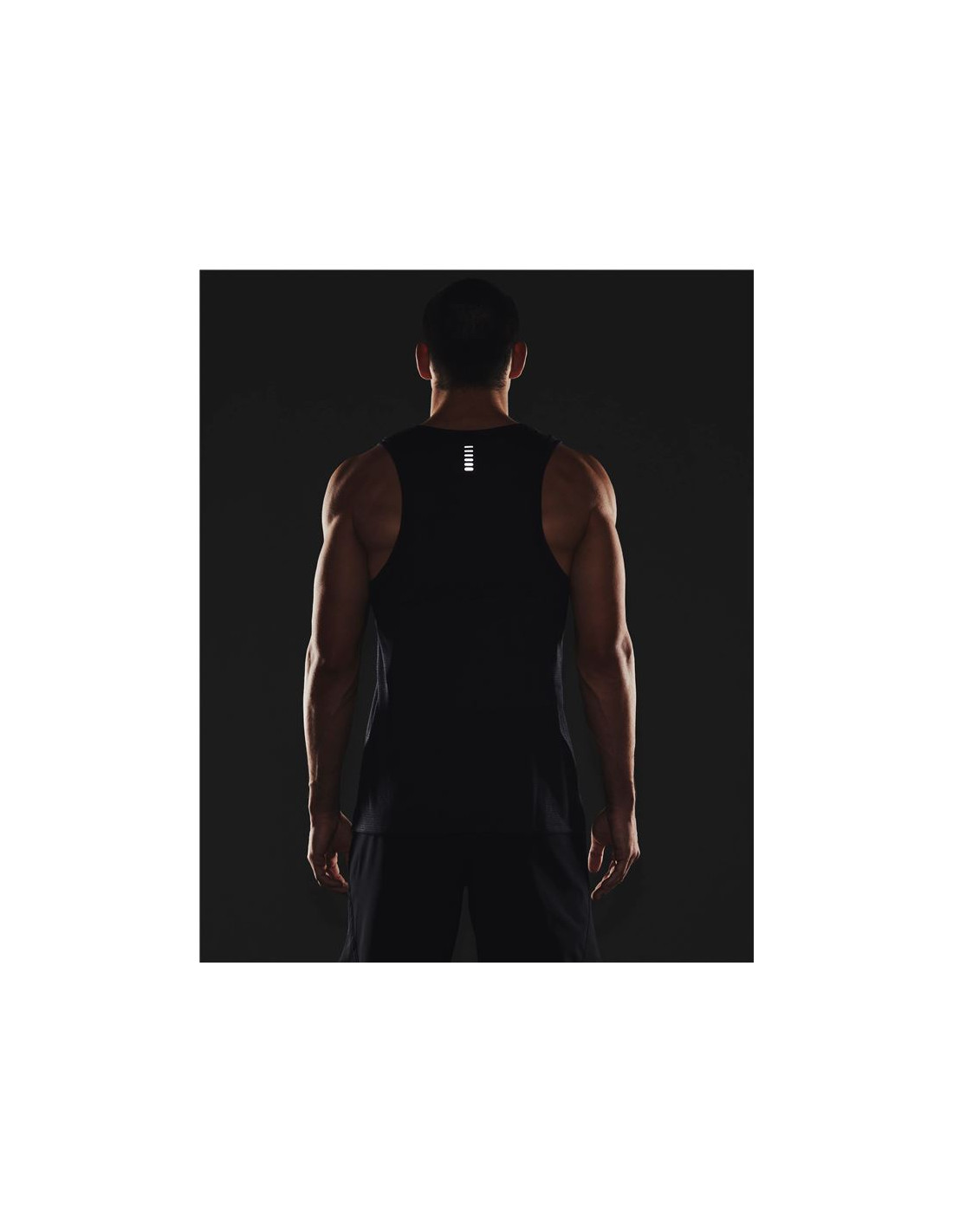 Camiseta sin Mangas Under Armour Streaker Hombre BK
