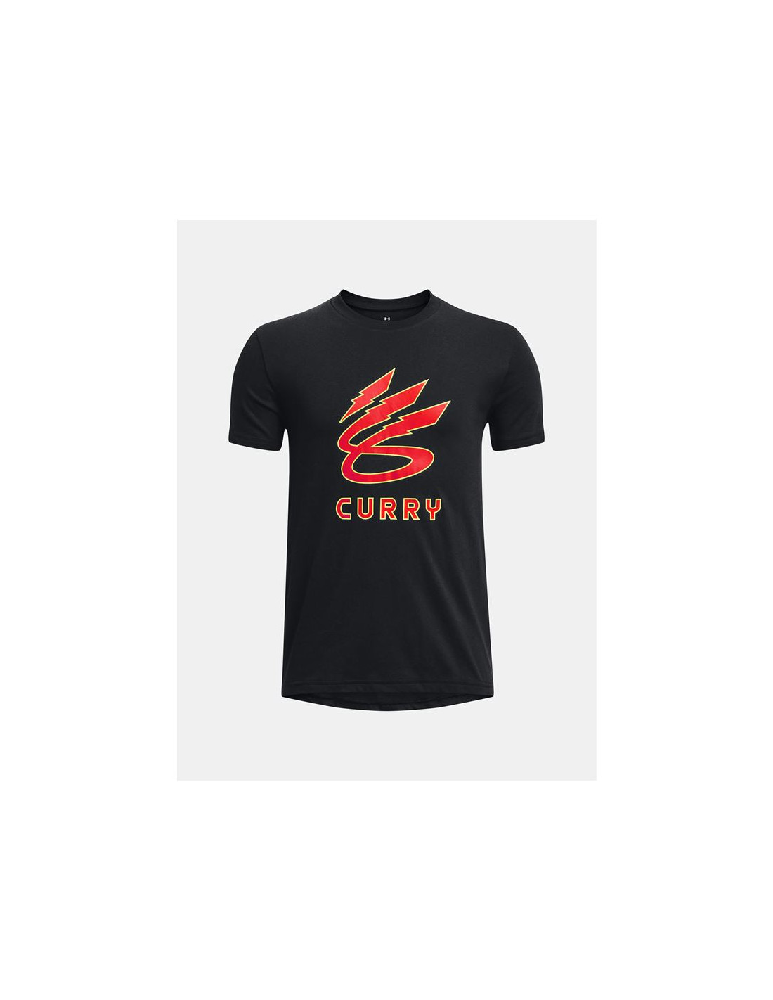 Camiseta Under Armour Curry Lightning Logo Infantil BK
