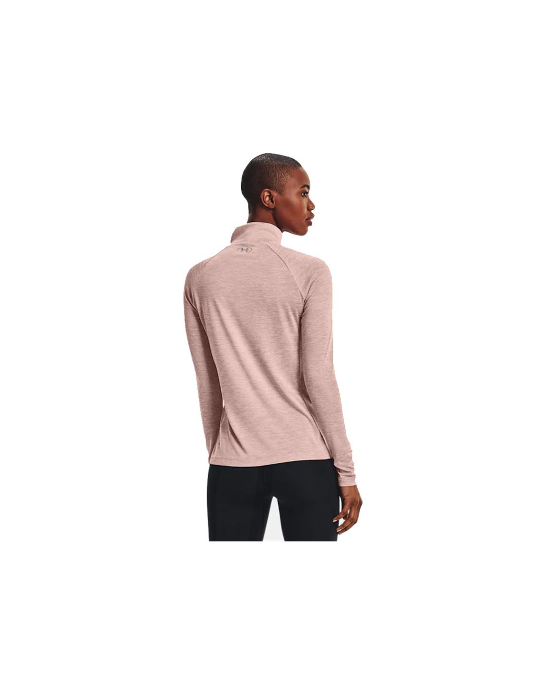 Camiseta Under Armour Tech 1/2 Zip W Pink