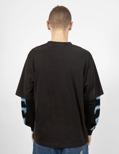 CAMISETA WASTED PARIS AGE CONJURE  FADED BLACK/BLACK