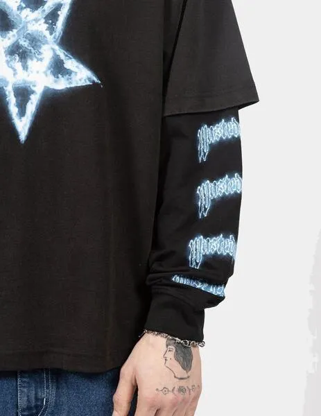 CAMISETA WASTED PARIS AGE CONJURE  FADED BLACK/BLACK