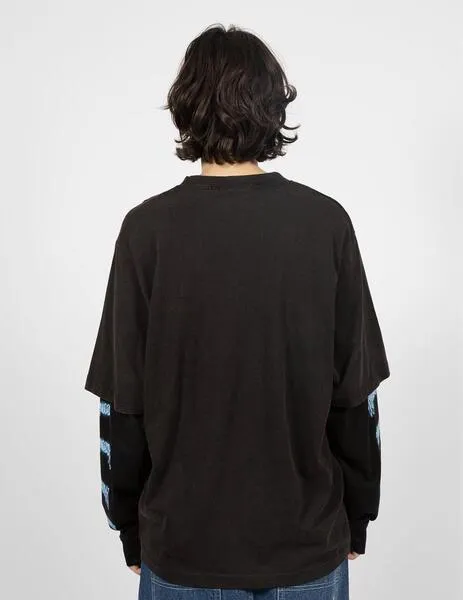 CAMISETA WASTED PARIS AGE CONJURE  FADED BLACK/BLACK