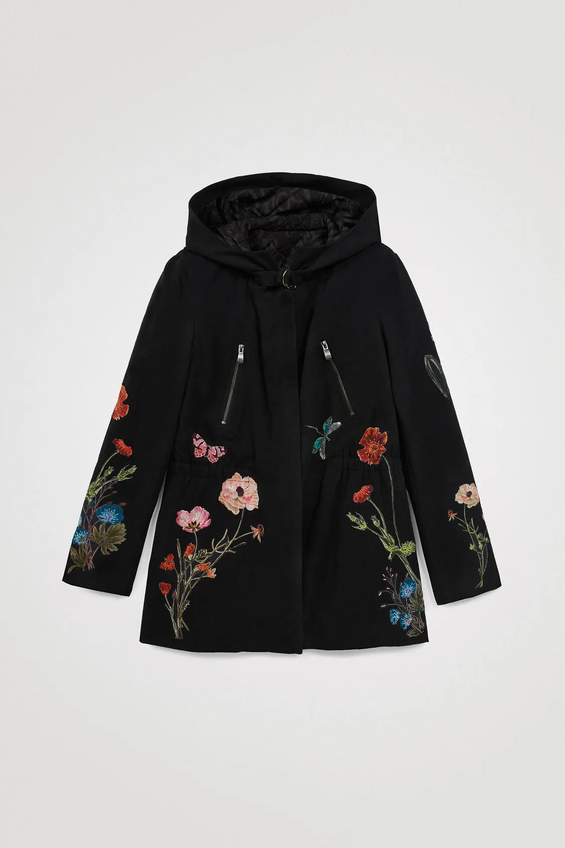 Chaqueta ajustable con capucha DESIGUAL