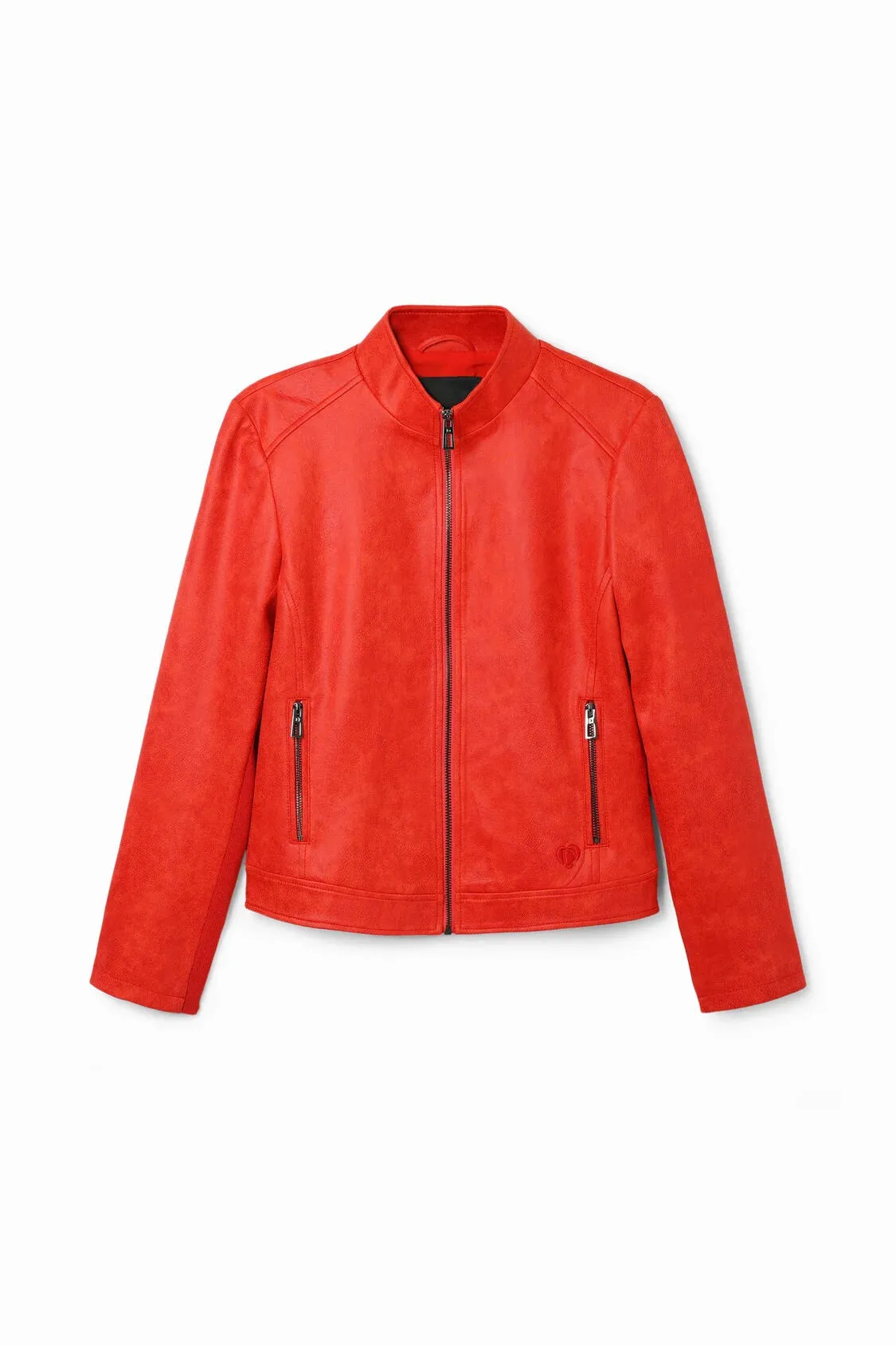 Chaqueta biker slim roja DESIGUAL