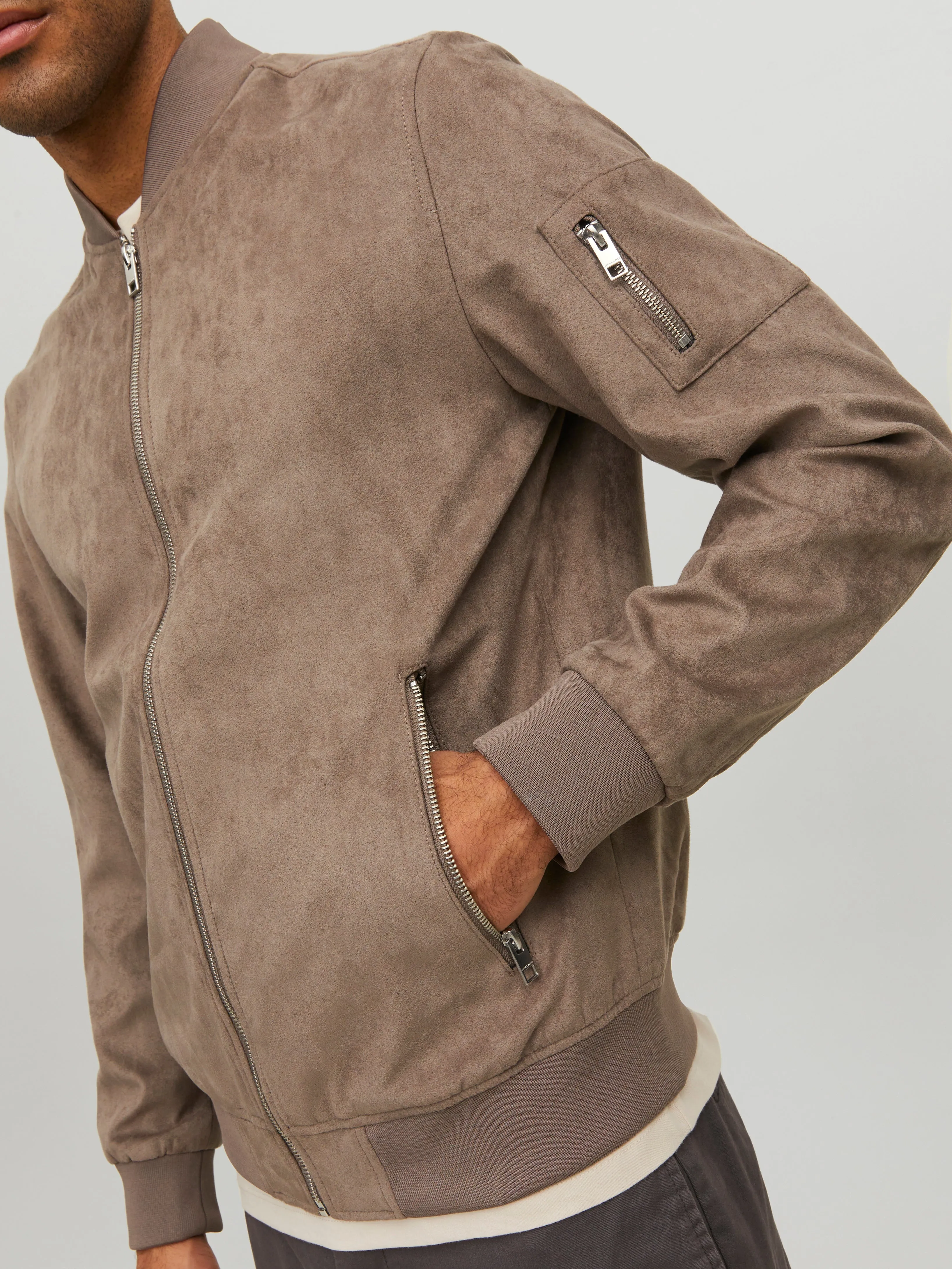 Chaqueta bomber | Marrón oscuro | Jack & Jones®