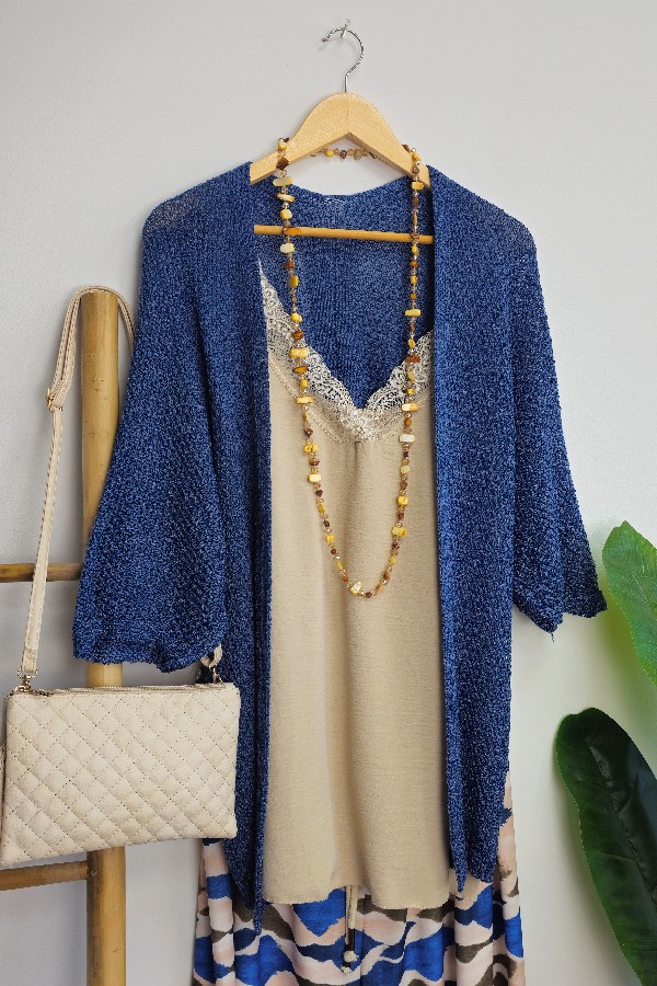 Chaqueta Calada Denim
