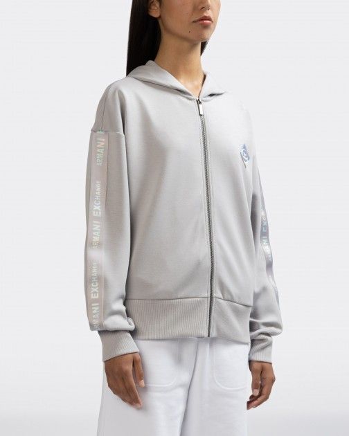 Chaqueta con capucha Armani Exchange 3RYM71 Gris