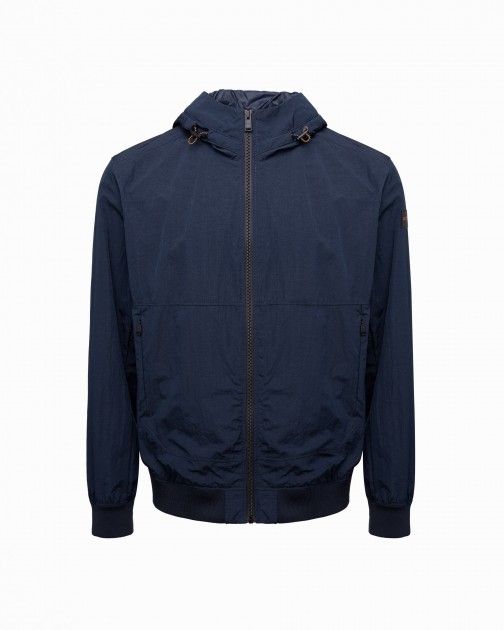 Chaqueta con capucha Boss Ogden 50486261 Azul