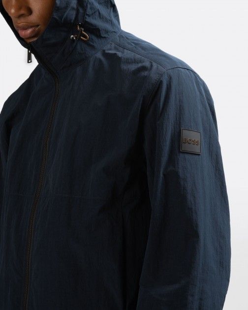 Chaqueta con capucha Boss Ogden 50486261 Azul