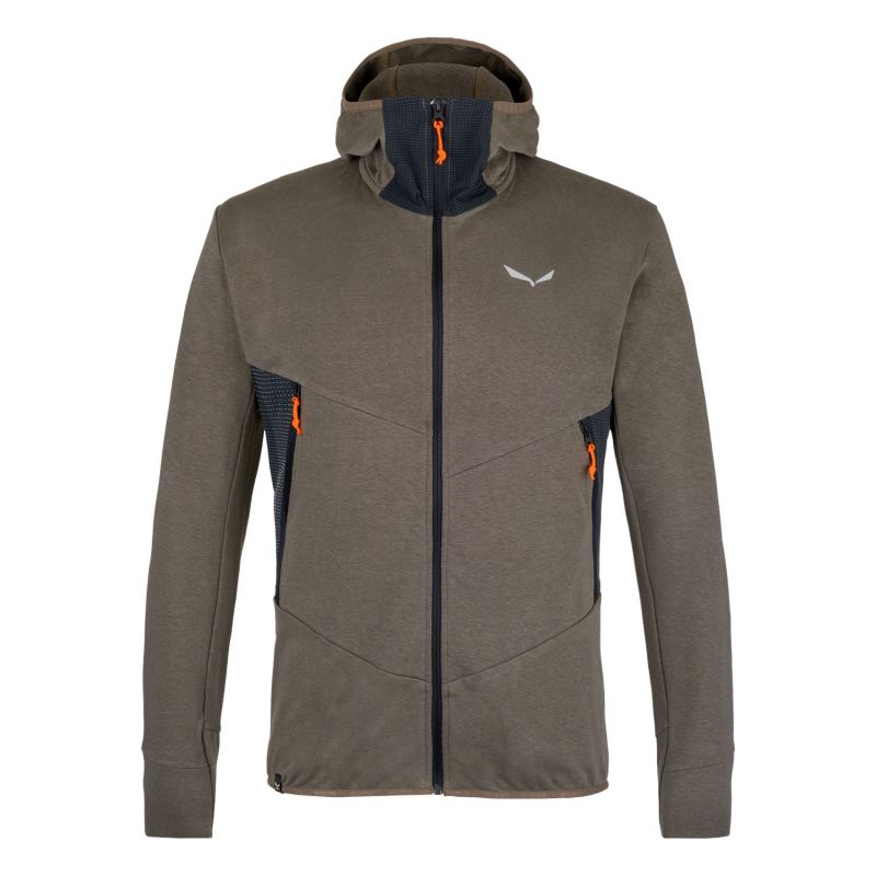 Chaqueta con capucha Salewa Lavaredo Cáñamo con capucha (cordón elástico) hombre