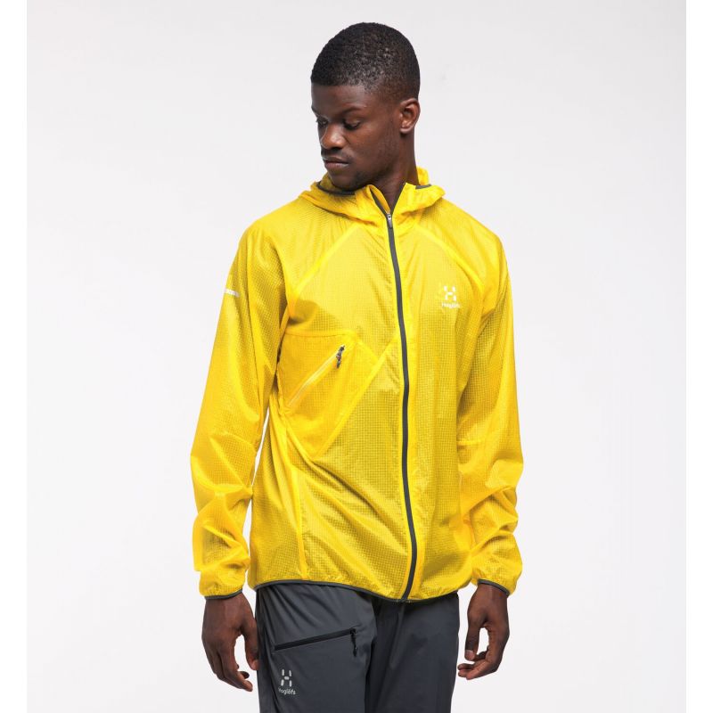 Chaqueta con escudo HAGLÖFS L.I.M. para hombre (Signal Yellow)