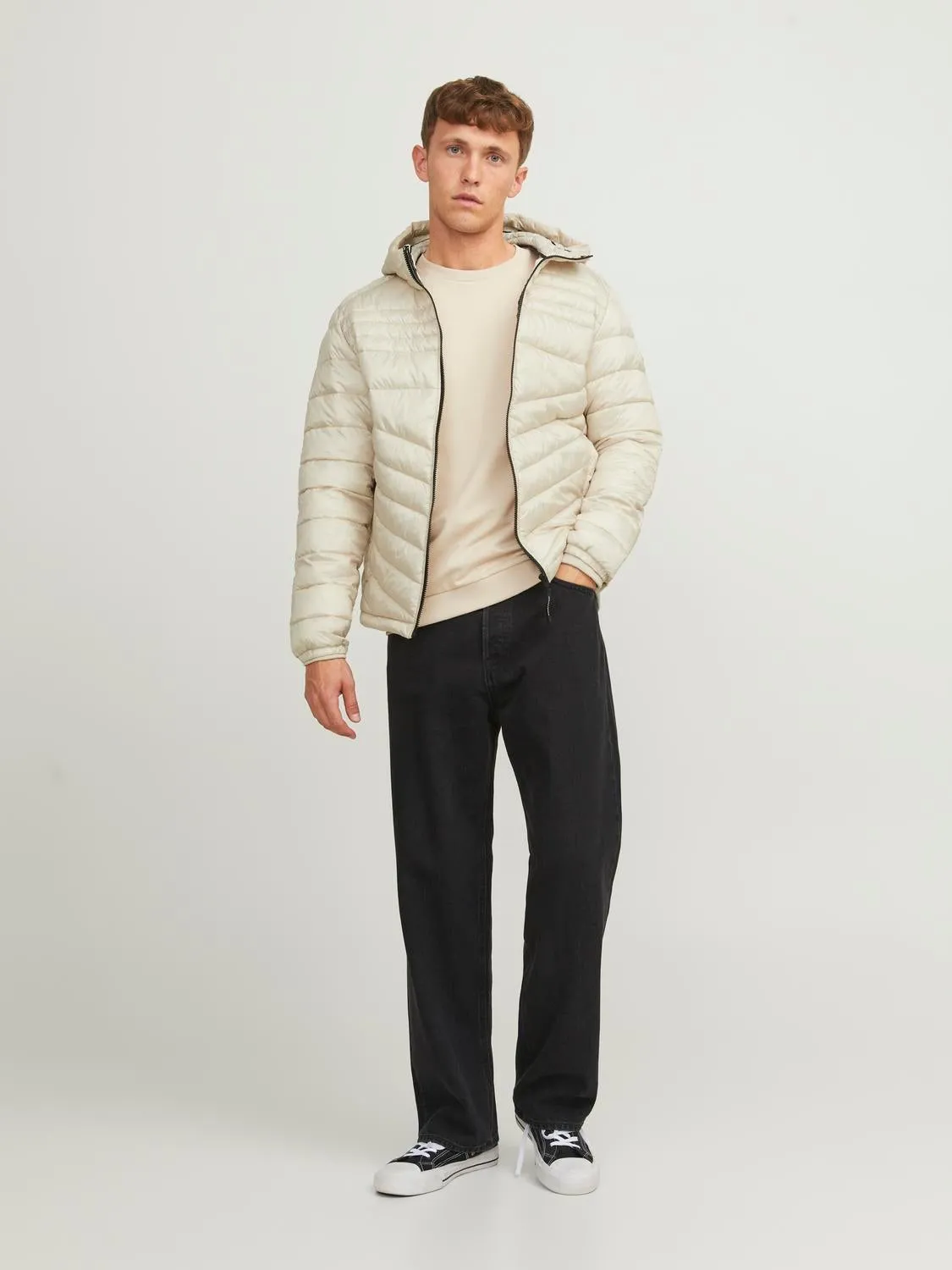 Chaqueta corta acolchada | Beige | Jack & Jones®