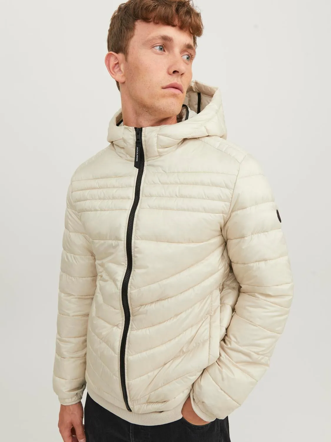 Chaqueta corta acolchada | Beige | Jack & Jones®