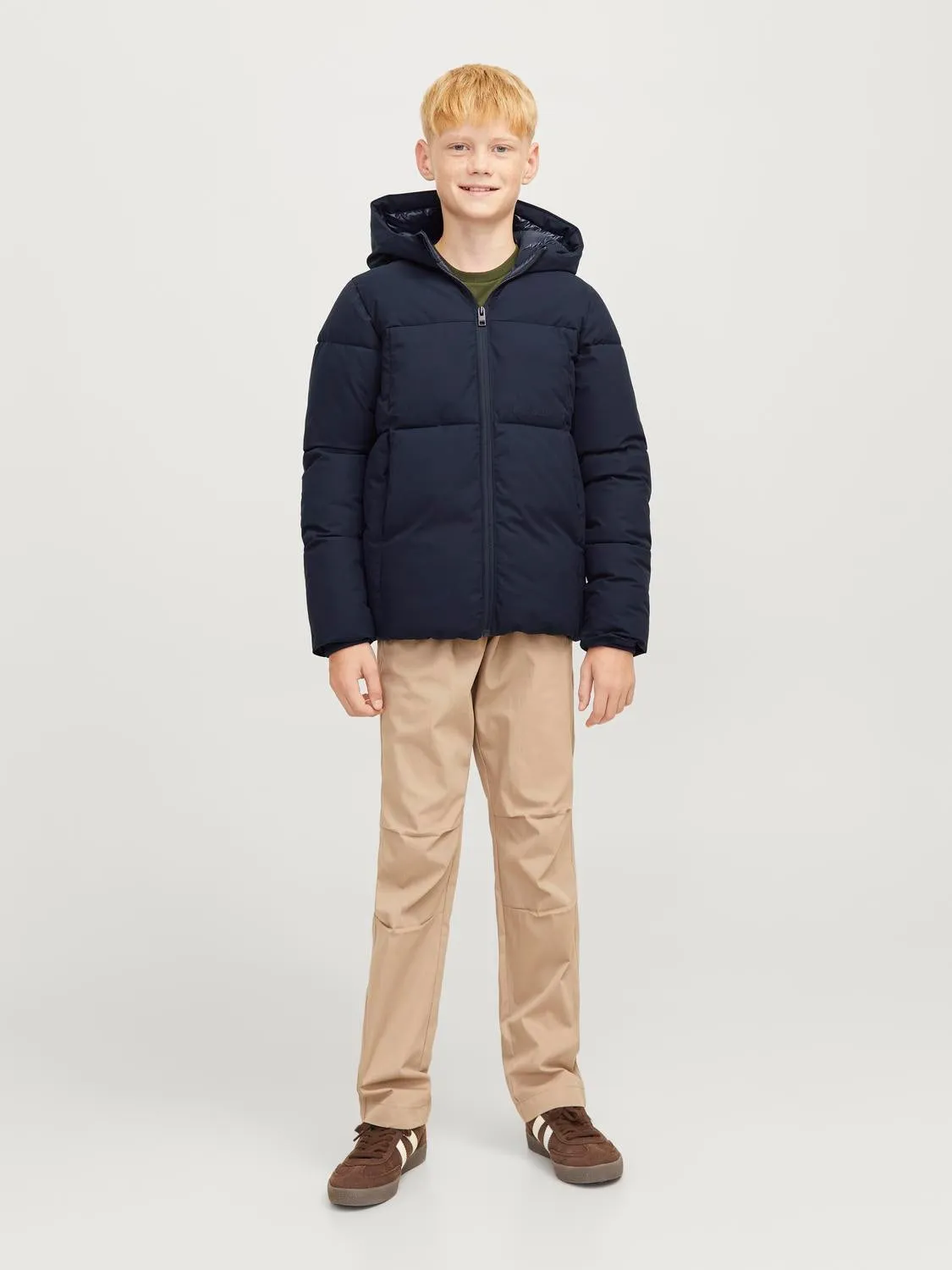 Chaqueta corta acolchada Junior | Azul oscuro | Jack & Jones®