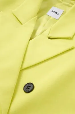 Chaqueta cruzada en tejido elástico para niños
