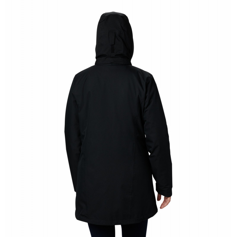 Chaqueta de invierno Columbia Pulaski (negro) Mujer