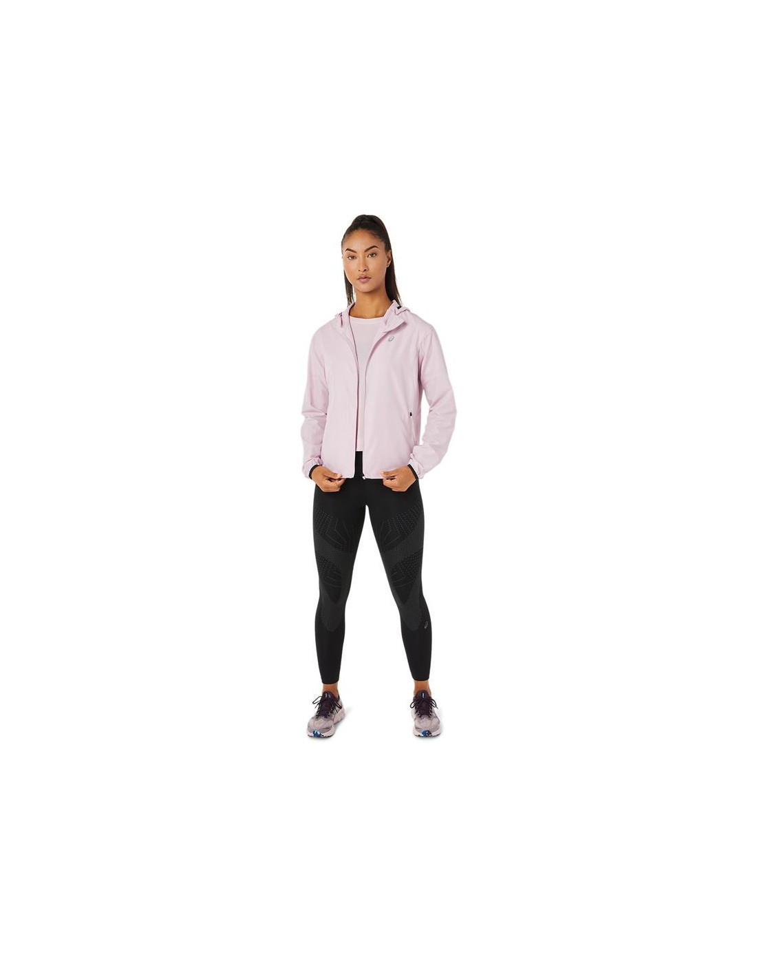 Chaqueta de running Asics Accelerate Light W Pink