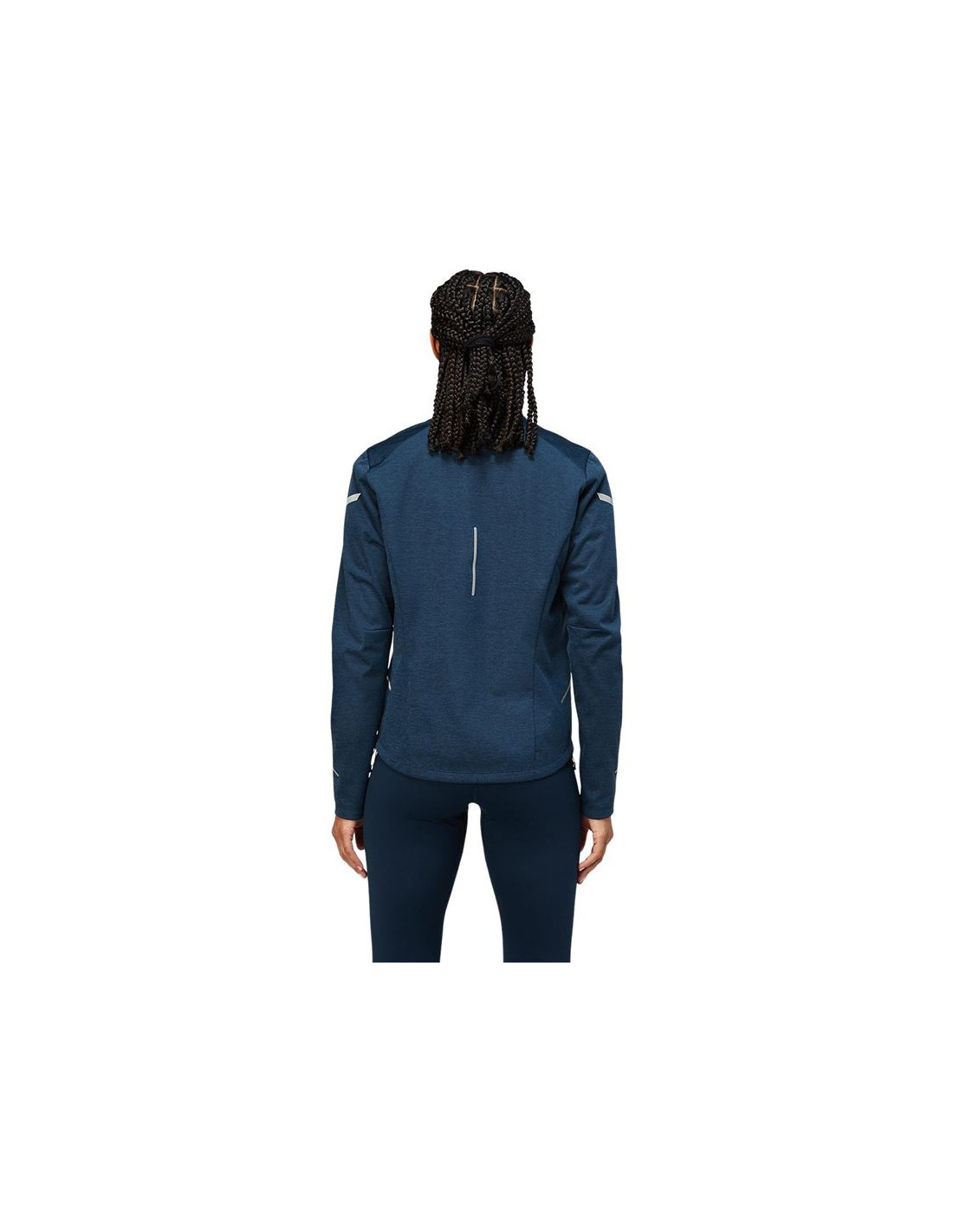 CHAQUETA DE RUNNING ASICS LITESHOW W BLUE