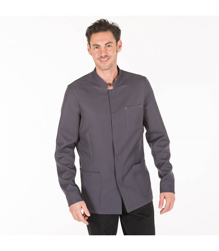 Chaqueta de sala para hombre gris