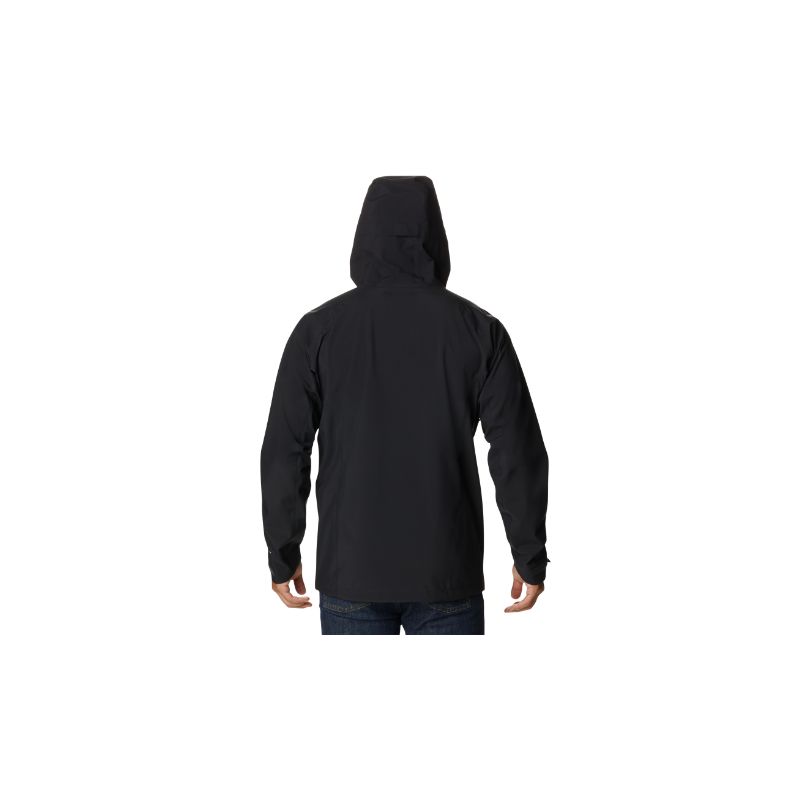 Chaqueta de senderismo impermeable Peak Creek™ Shell (Negro) para hombre Columbia