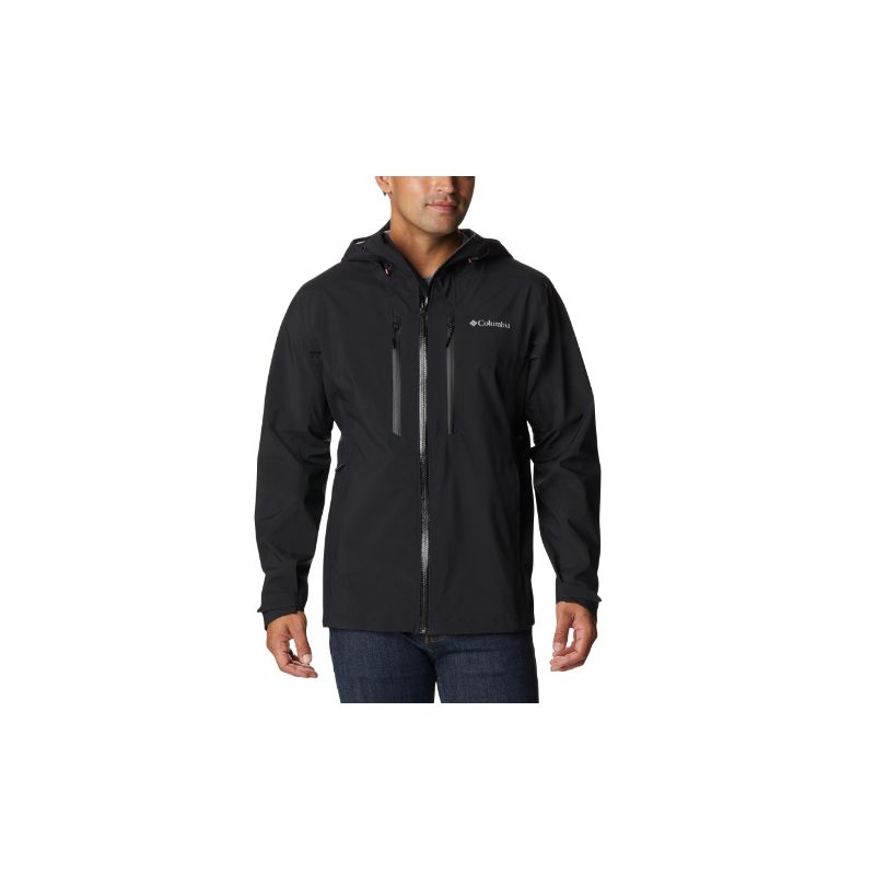 Chaqueta de senderismo impermeable Peak Creek™ Shell (Negro) para hombre Columbia