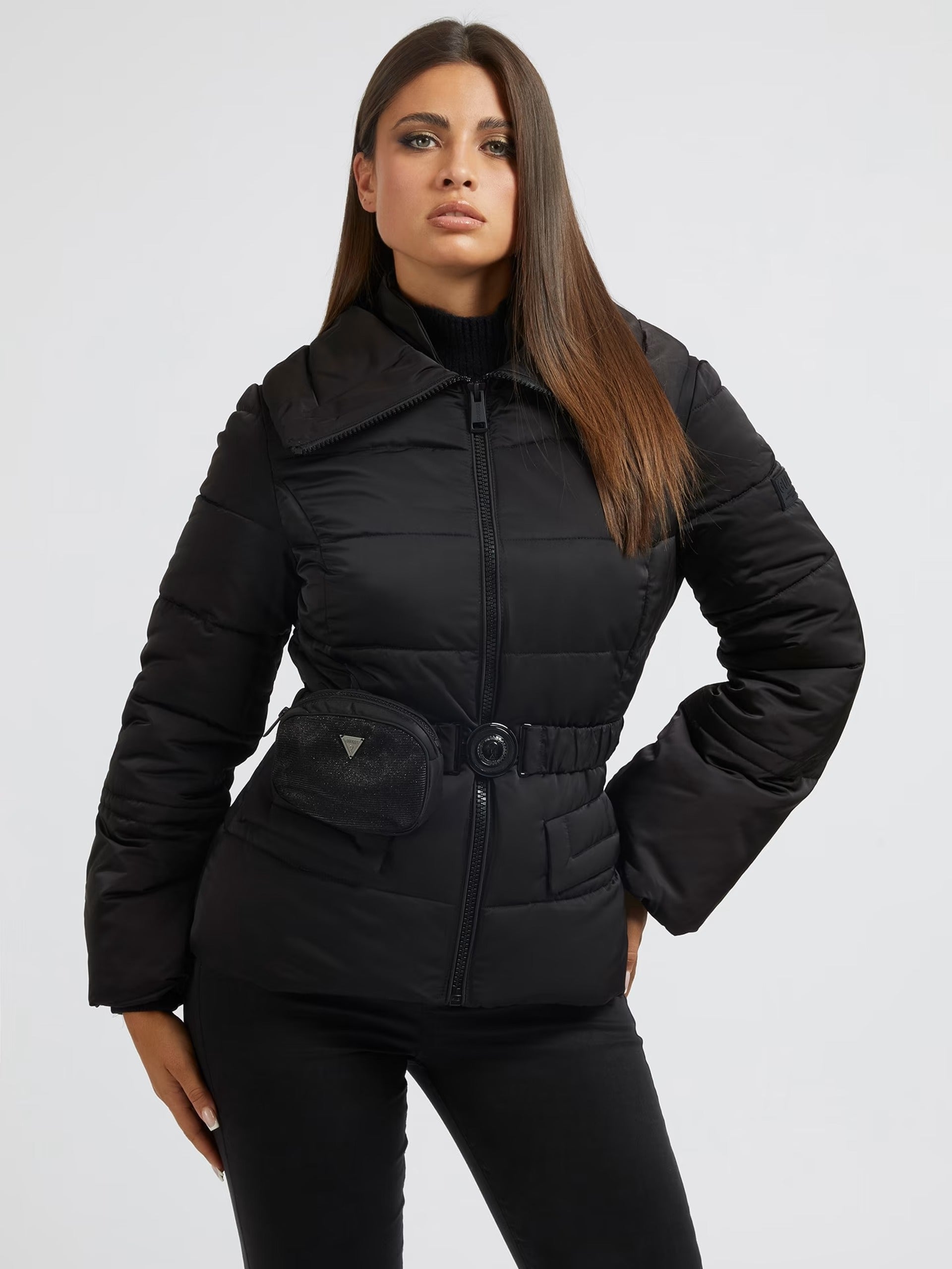 CHAQUETA GUESS  W2BL56 WEX12 JBLK