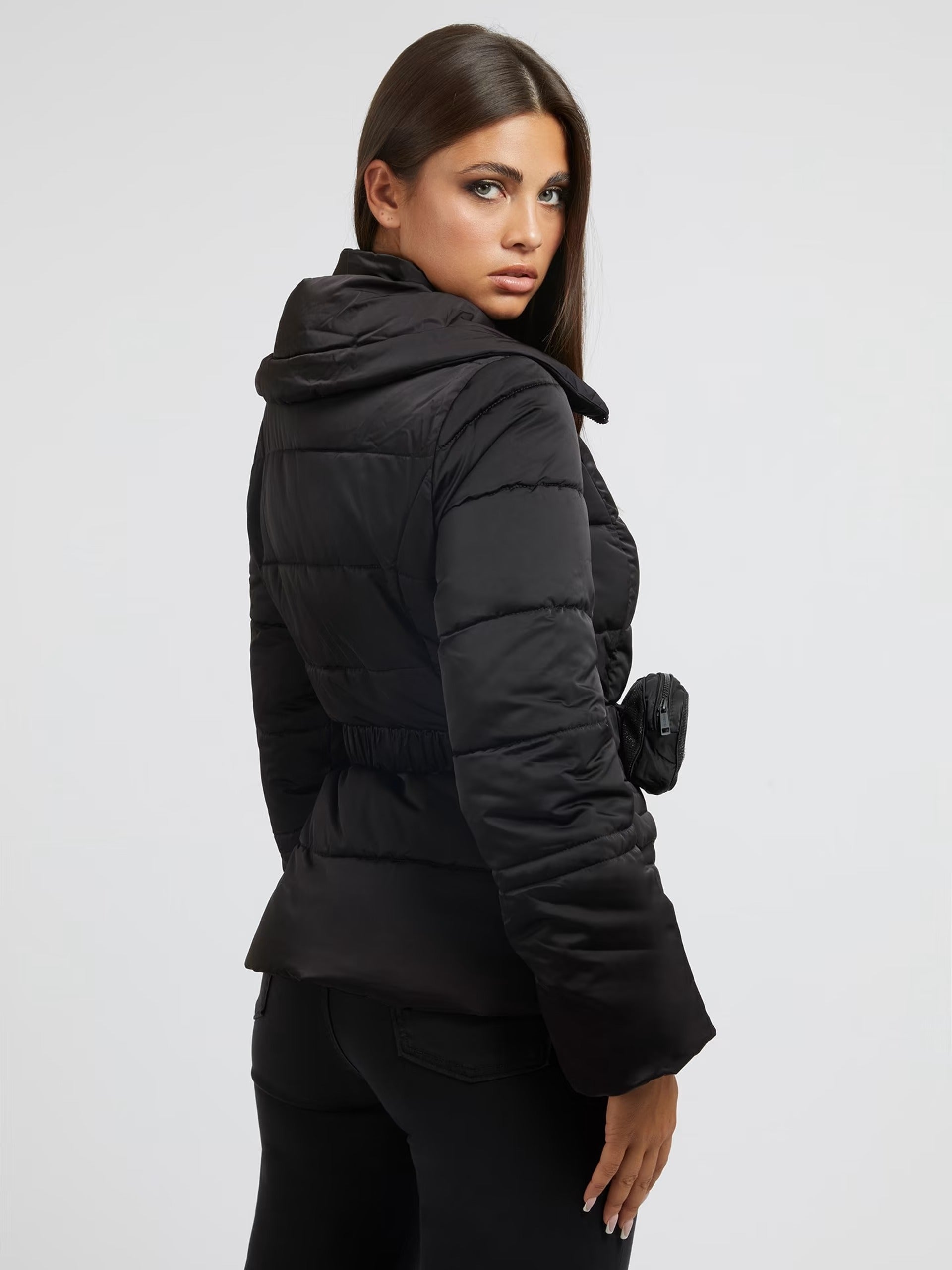 CHAQUETA GUESS  W2BL56 WEX12 JBLK