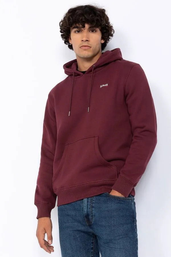 Chaqueta Hombre Schott Swcasual2 Burgundy