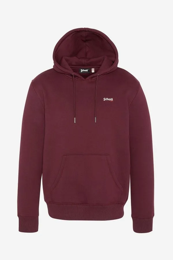 Chaqueta Hombre Schott Swcasual2 Burgundy