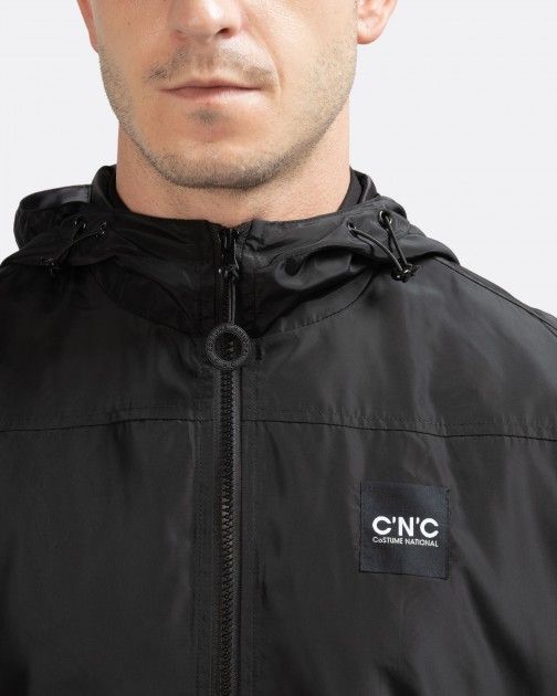 Chaqueta Impermeable Costume National Contemporary NMS39000GB Negro