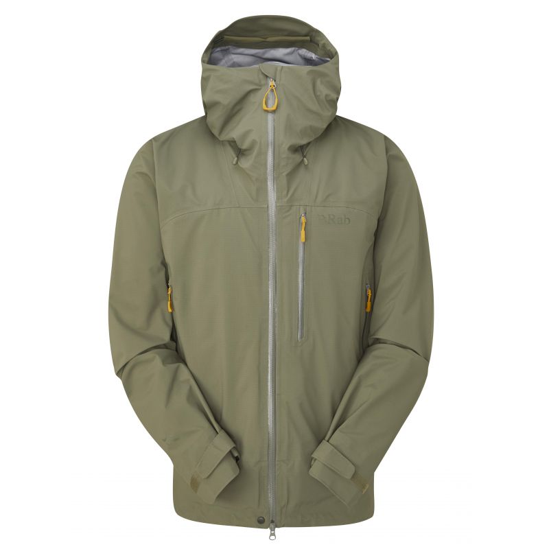 Chaqueta impermeable para hombre Rab Firewall (Light Khaki)