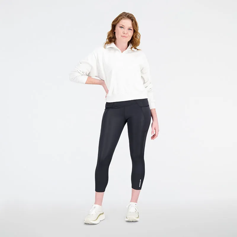 Chaqueta Padded Para Mujer Athletics French Terry Zip New Balance 56551