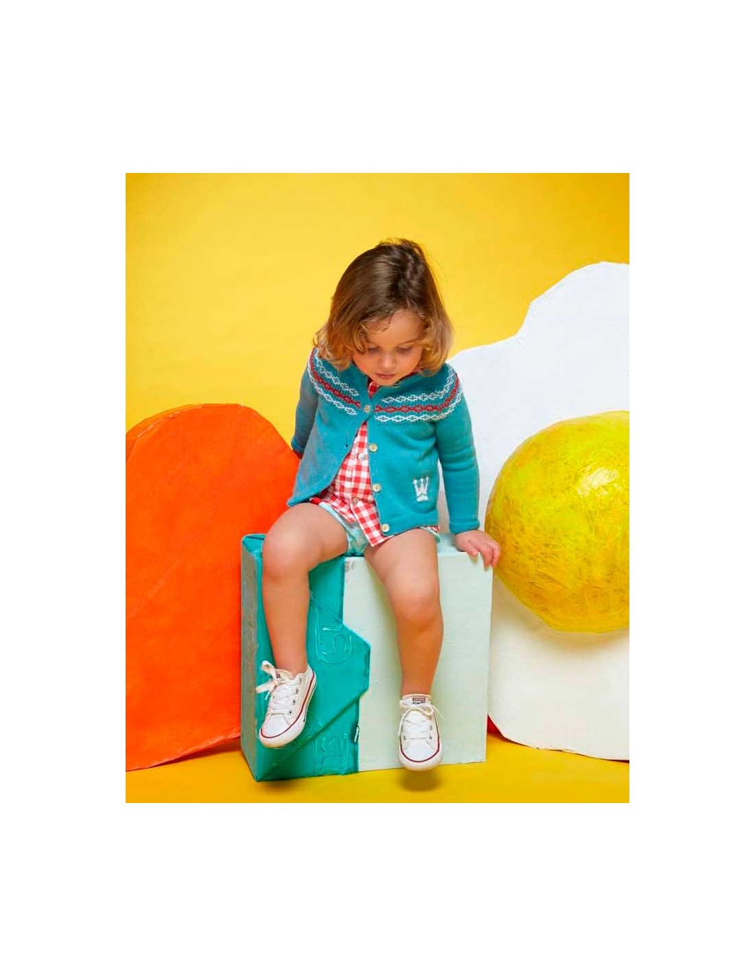Chaqueta Punto Niño Eva Castro Colección Lyssa